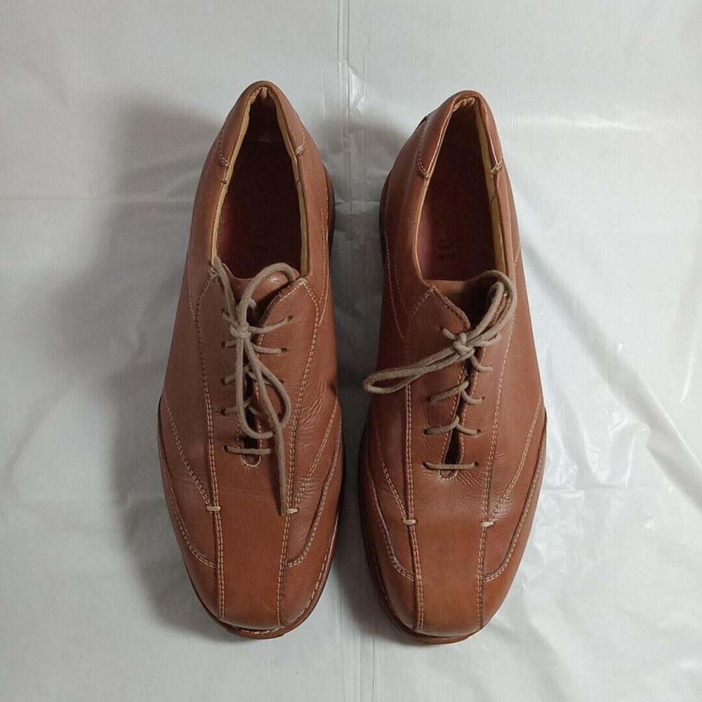 Vineyard shoes Men's Size 10 Brown No Insoles Inside Made In Brazil